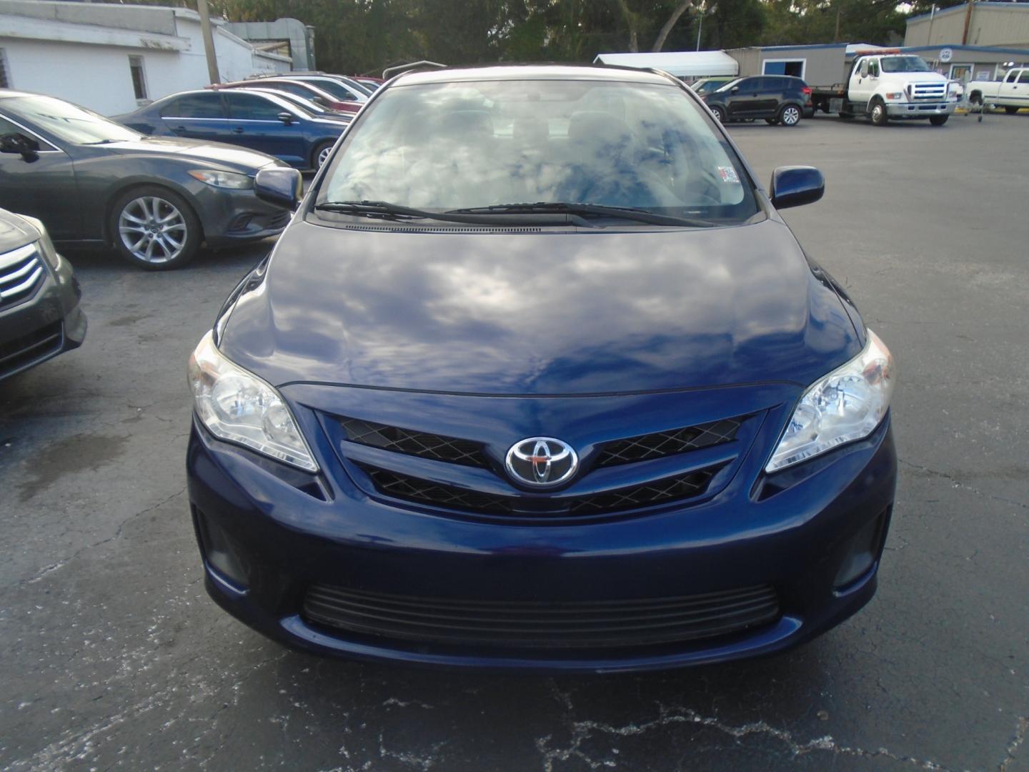 2012 Blue Toyota Corolla S 4-Speed AT (JTDBU4EE6C9) with an 1.8L L4 DOHC 16V engine, 4-Speed Automatic transmission, located at 6112 N Florida Avenue, Tampa, FL, 33604, (888) 521-5131, 27.954929, -82.459534 - Photo#1